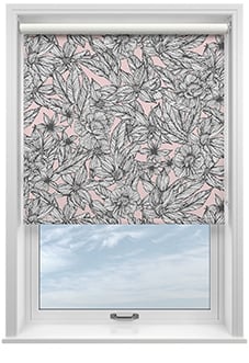 Ted Baker Vietnam, Pink - Roller Blind